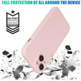 Phone Case for iPhone 13 Pro 6.1 inches, Frosted TPU Solid Color Square