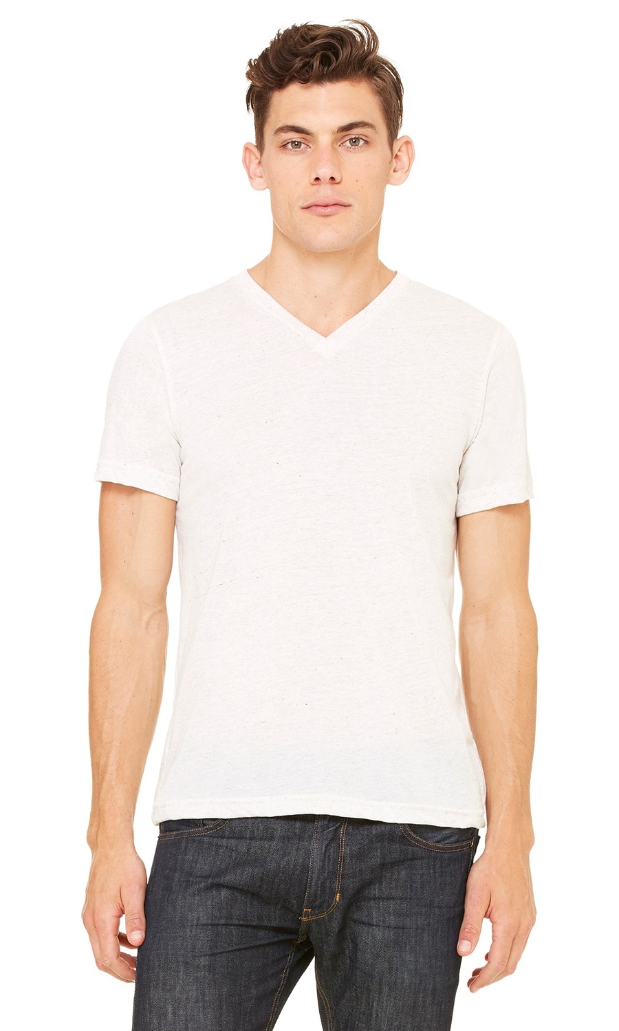 BELLA+CANVAS - The Bella + Canvas Unisex Triblend Short Sleeve V-Neck T ...