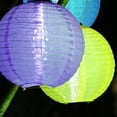 thumbnail image 2 of Shiny-sweet 12 Inch Waterproof Solar Powered Lanterns Chinese Lantern LED Lamp Outdoor Decor, 2 of 6