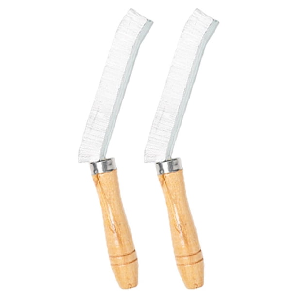 2 cepillos limpiadores de cerdas duras para línea de piso de ducha/cocina ( ) blanco ud