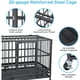 thumbnail image 2 of Dog Crates for Large Dogs 45IN Heavy Duty Dog Crate Pet House Kennel Supplies Products Home Garden Freight free ShopWise Round, 2 of 6
