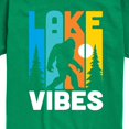 thumbnail image 3 of Instant Message - Lake Vibes Sasquatch  - Toddler & Youth Short Sleeve Graphic T-Shirt, 3 of 6