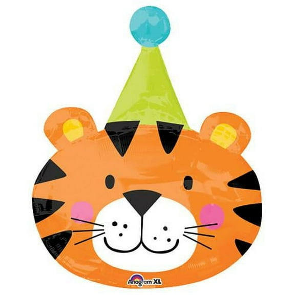 LOONBALLOON Circus Balloons, 24″ CIRCUS TIGER
