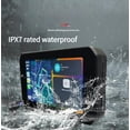 thumbnail image 4 of 5 Inch Wireless Apple Carplay Dashboard Mount, Removable Android Car Screen, Motorcycle GPS with IPX7 Waterproof Bluetooth, 4 of 7