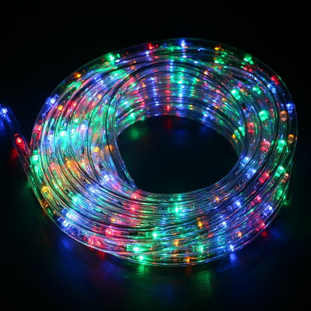 Ainfox 20Ft Led Rope Lights 2 Wire Waterproof Indoor Outdoor Use for