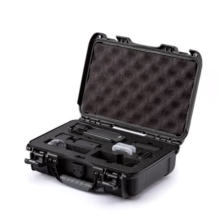 Nanuk Nanuk 909 Waterproof Hard Case with Custom Foam for DJI Osmo Pocket 3, Black