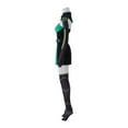 thumbnail image 4 of Women's Sexy Tight Green and Black Viper Tactical Dress Bodysuit with Leg Straps, 4 of 11