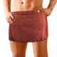 thumbnail image 1 of Jumpingount Toalla de baño para hombre, cierre a presión suave y práctico para pantalones cortos de tamaño razonable y usables Prendas para la parte inferior del cuerpo Marrón, 1 of 6