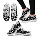 thumbnail image 1 of Zapatos planos con estampado de dientes de dibujos animados para mujer, zapatillas informales de malla de aire, cómodos, para mujer, 1 of 6