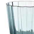 thumbnail image 6 of Beautiful Scallop Glass Water Glasses Set of 4 Cornflower Blue by Drew Barrymore, 6 of 12