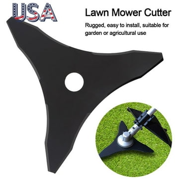 Durable Steel Blade Replacement Lawn Mower Accessories 3 Teeth Brush Cutter Strimmer Mower Cutter Blade Brushcutter