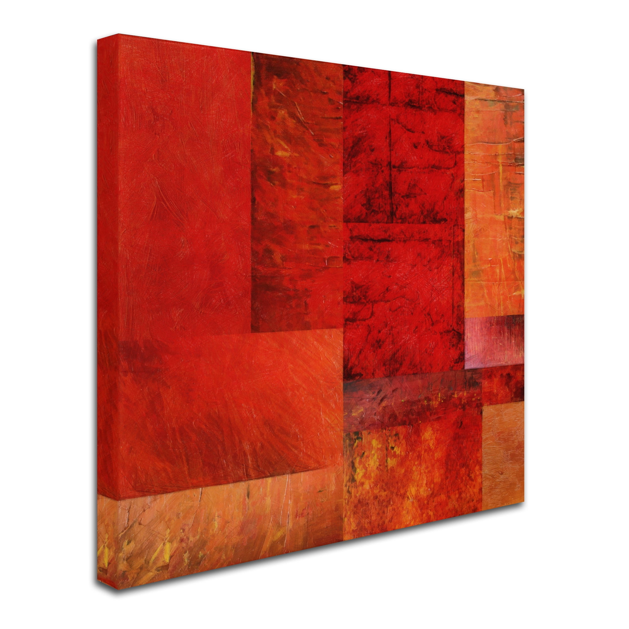 Trademark Fine Art "Essence of Red" Canvas Art by Michelle Calkins
