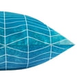 thumbnail image 2 of Coussin carré d'extérieur 18in - Zigzag bleu, 2 of 3