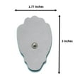 thumbnail image 3 of Unité TENS/EMS 20 Tampons d'Électrode à Pression pour Unité Tens, Grands, Remplacement Premium, Électrodes Tens Réutilisables jusqu'à 25 Fois par Électrode, 3 of 6