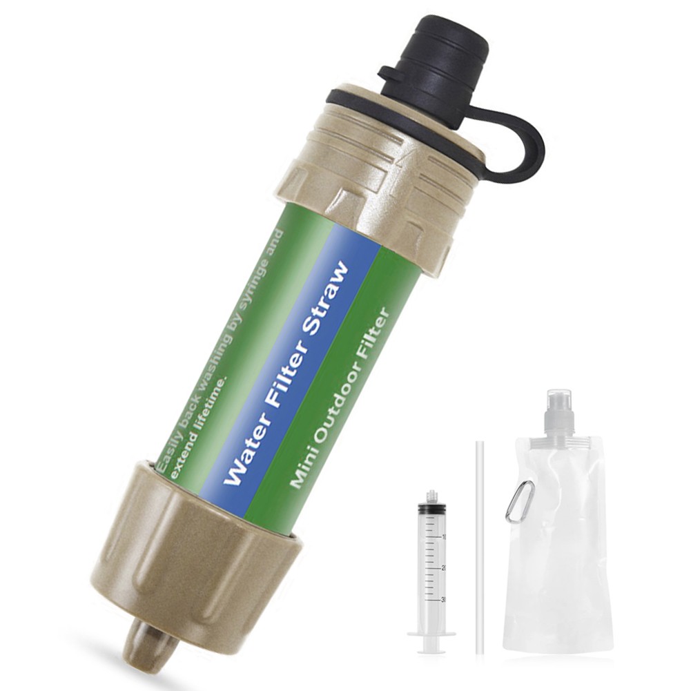 Outdoor Water Filter Straw Water Filtration System Water Purifier For