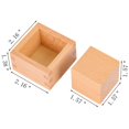 thumbnail image 3 of Ejercicio Montessori de ajuste de objetos 3D con bandeja, bola, huevo, taza y cubo con caja, juguetes infantiles Montessori, materiales para bebés pequeños, 3 of 5