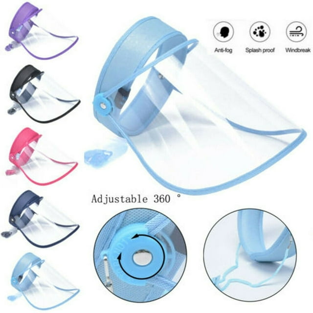 Women Men Face Shield Anti-Spitting Protective Cover Saliva-proof Dust-proof Safe Hat