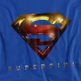 thumbnail image 2 of Supergirl Logo Glare Women's T Shirt, Royal, Small, 2 of 6