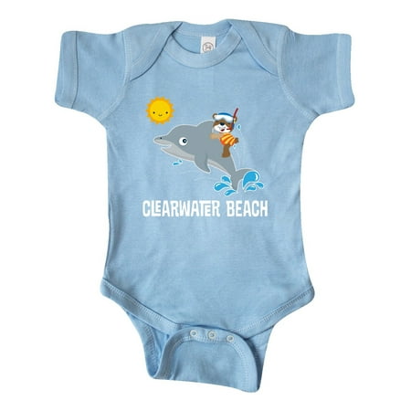 

Inktastic Clearwater Beach Florida Vacation Gift Baby Boy or Baby Girl Bodysuit
