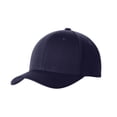 thumbnail image 1 of Gorra de malla de bloqueo de poli y fresco y seco de FLEXFIT, NAVY L / XL Sport-Tek Gorra de béisbol, 1 of 1