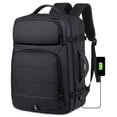 thumbnail image 1 of Mochila para equipaje de cabina 45x36x20 Mochila de viaje expandible Easyjet Puerto USB Bolsa de nailon para computadora portátil de 17 pulgadas Bolsa de viaje impermeable Maleta de cabina, 1 of 7
