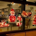 thumbnail image 5 of Christmas Sale! Christmas Lighted Window Decorations LED Xmas Tree Decor Lights 3D Light Window Ornaments with Suction Cup Hanging Lights for Christmas Indoor Outdoor Home Office Bedroom Decor, 5 of 6