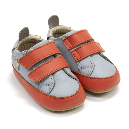

Old Soles Toddlers Star Markert Walker Sneakers Dusty Blue \ Bright Red \ Gris 19 EU (3 US) M US