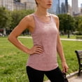 thumbnail image 4 of Babysbule Women's Racerback Workout Tank Top Breathable Mesh Back Lightweight Athletic Blouse for Yoga Running Gym Daily Wear, 4 of 8