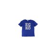 thumbnail image 1 of Ecko Unltd. Camiseta con gráfico de rinoceronte con tachuelas para mujer, azul, pequeña, 1 of 1