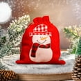 thumbnail image 6 of Cheapark Cute Christmas Drawstring Gift Bags - Festive Reusable Present Bags for Holiday Gifting, Christmas Party Favor Supplies, 6 of 6
