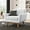 White, variant on Modway Engage Upholstered Fabric Armchair in White