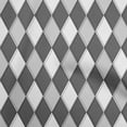 thumbnail image 1 of oneOone Cotton Poplin Medium Gray Fabric Argyle Fabric For Sewing Printed Craft Fabric By The Yard 42 Inch Wide, 1 of 4