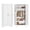 White-71''H-Square, variant on SteeLoong 71" Steel Wardrobe Cabinet, Metal Closet with Hanging Rod & Adjustable Shelves, Heavy Duty Storage Locker for Bedroom Office Garage