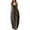 Black Gold Chains, variant on HVEOO Women's Summer Maxi Dress Long Dress Casual Boho Sleeveless Strap Smocked Tiered Long Beach Sun Dresses