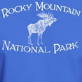 thumbnail image 3 of CafePress - Rocky Mountain National Park (Moose) Dark T Shirt - Men's Classic Graphic Cotton T-Shirt, 3 of 4
