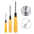 thumbnail image 2 of BTOER 2-Side Slotted Cross Screwdrivers Double Screwdrivers Head 3/5/6mm Portable Screws Driver Set For Repair Remover Hand Tools, 2 of 7