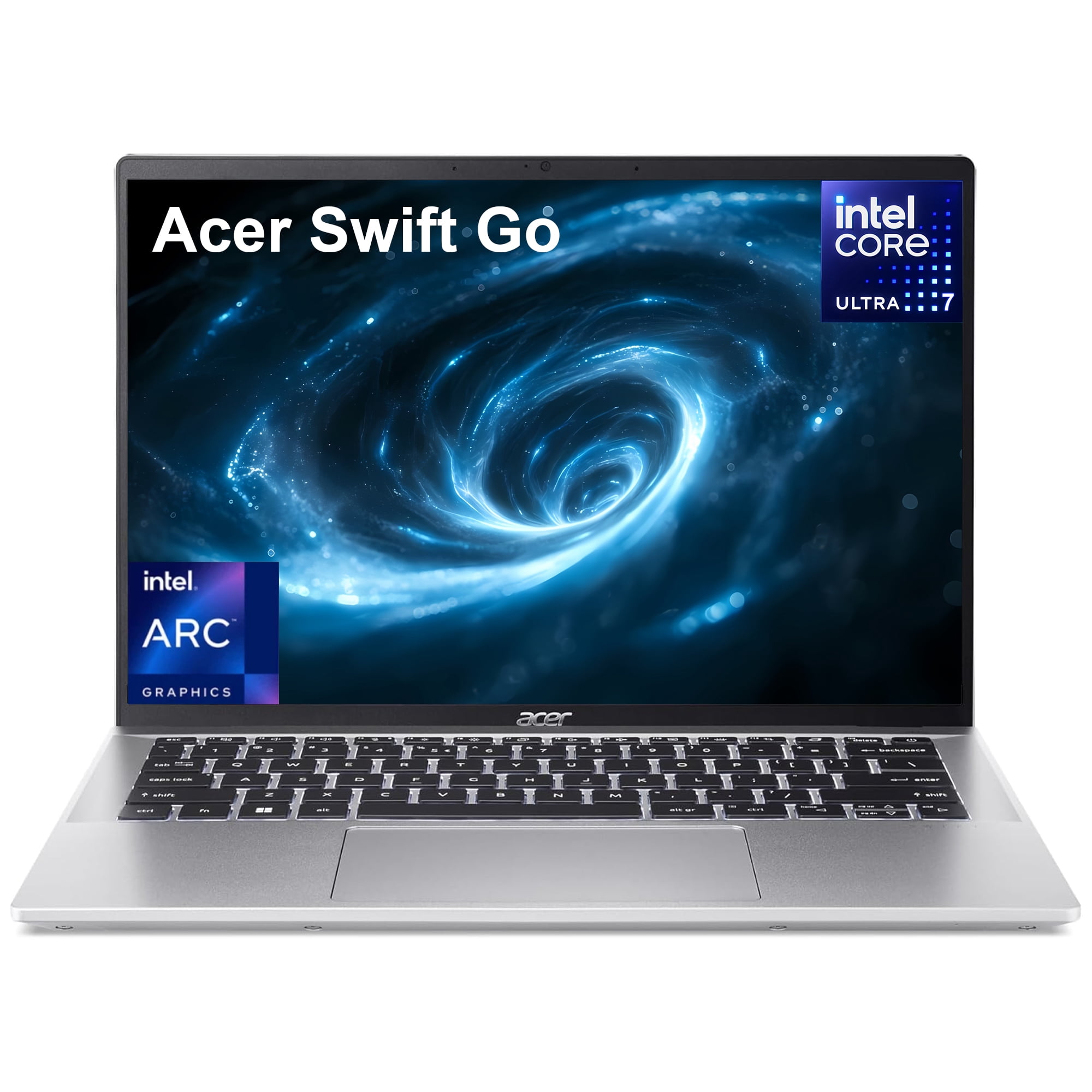 Restored Acer Swift Go 14 Intel Evo Thin & Light Laptop, 14" 1920 x 1200 Touch Display, Intel Core Ultra 7 155H 16GB RAM 1TB SSD, Unlock AI Experiences