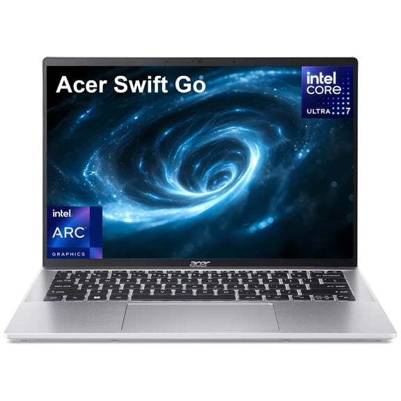 Restored Acer Swift Go 14 Intel Evo Thin & Light Laptop, 14" 1920 x 1200 Touch Display, Intel Core Ultra 7 155H 16GB RAM 1TB SSD, Unlock AI Experiences