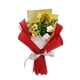 thumbnail image 1 of Ramo de ganchillo hecho a mano, ramo de mesa, centro de mesa, flor de punto, margarita Rojo, 1 of 9
