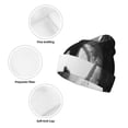 thumbnail image 3 of Pofeuu Yin And Yang Print Beanie Hat for Men Women Knit Winter Hat Warm Cuffed Skull Beanie Slouchy Soft Unisex, 3 of 6