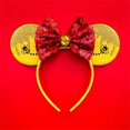 thumbnail image 1 of Diadema De Oreja De Mickey Minnie Winnie the Pooh Disfraz De Orejas De Lentejuelas Cosplay Adultos Niños Halloween Regalo, 1 of 4