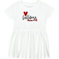 thumbnail image 3 of Inktastic Bulldogs with Heart and Arrow Girls Baby Dress, 3 of 5
