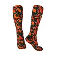 thumbnail image 5 of Lsque Red Hot Chili Printed Crew Socks Men's Women's LightWeight Thin Casual Calf Socks ,Knee High Socks,Cotton Socks, 5 of 9