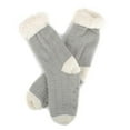 thumbnail image 1 of Nollia Plush Women's Fleece Slipper Socks, Cozy & Warm Winter Sherpa Socks Non Slip with Grippers-House Slippers, Holiday, Christmas Gifts, 1 of 1