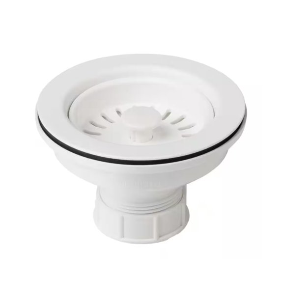 KRAUS Kitchen Sink Strainer in White