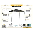 thumbnail image 2 of Quik Shade 11x11 Solo Steel 72 Compact Instant Canopy Popup Tent, Blue, 2 of 15
