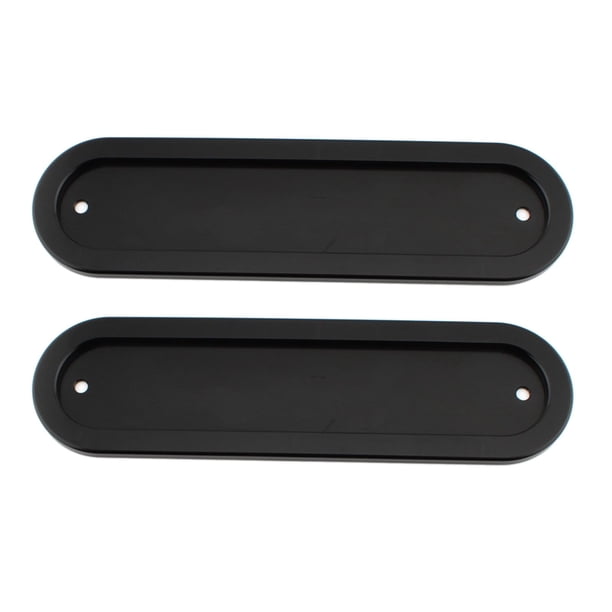 2 piezas de adorno de cubierta lateral de motor duradero para 2020 2021 2022 Negro Zulema Cubierta lateral del motor