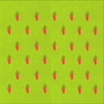 thumbnail image 1 of Ahgly Tapis de Zone Carré Transitionnel Lavable en Machine, Vert Pistache, 8 Pieds Carré, 1 of 7