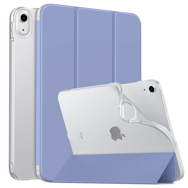 Funda MoKo para el nuevo iPad de 11.ª y 10.ª generación con parte trasera translúcida