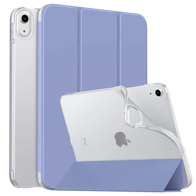 Funda MoKo para el nuevo iPad de 11.ª y 10.ª generación con parte trasera translúcida